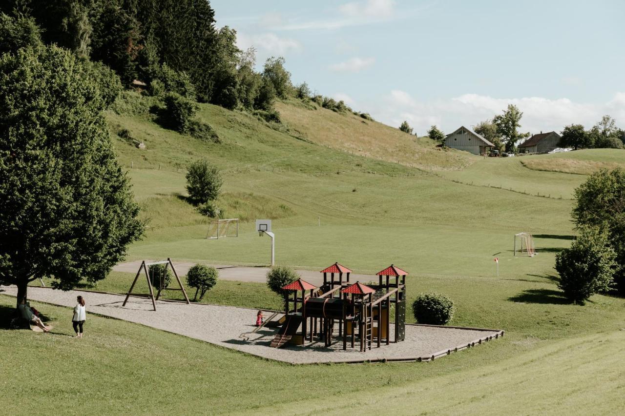 Ferienwohnung Rosenalm Scheidegg Exterior foto