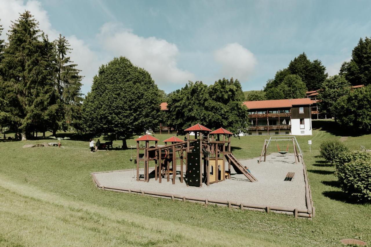 Ferienwohnung Rosenalm Scheidegg Exterior foto
